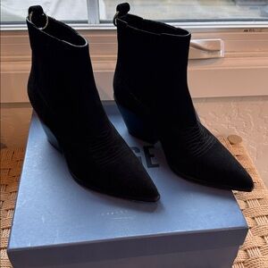 PAIGE Laney Suede Western Boot.